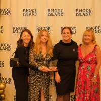 The Mauve team receiving an award at the Go Global Awards 2023