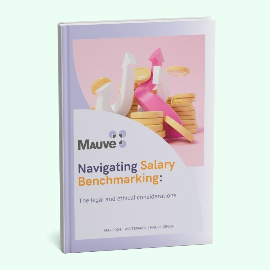 Whitepaper cover of upwards arrows weaving around a stack of coins 