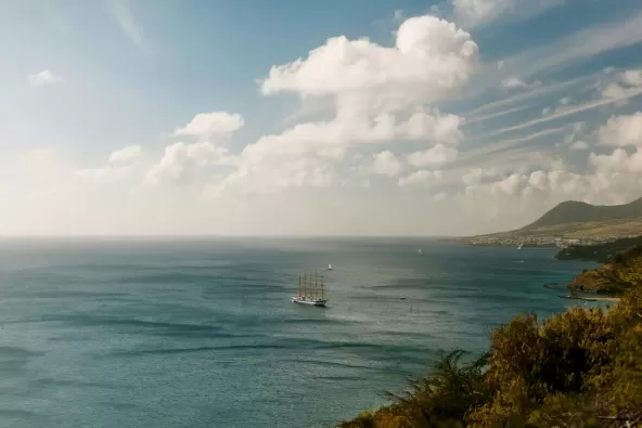 St Kitts and Nevis From Above