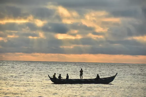 Liberia Bomi Lake
